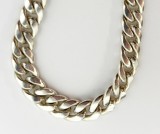 lant cubanez barbatesc din argint 925