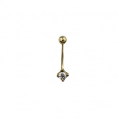 Piercing aur galben buric - DA498