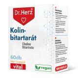 Capsule cu bitartrat de colina Dr Herz 60 buc