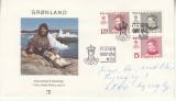 B14 - FDCS - Groenlanda - personalitati - 1978, Europa, Istorie