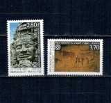 Franta 1993 - Situri UNESCO, monumente, serie neuzata