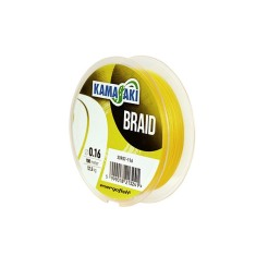 FIR KAMASAKI BRAID YELLOW 0.14MM 11,2KG