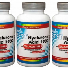 Best Hyaluronic Acid 1900 Medical District 3X 60cps