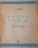 OPERE LITERARE