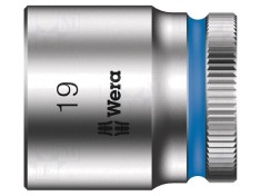Tubulară HEX 19mm 3/8 Oțel Crom-Vanadium