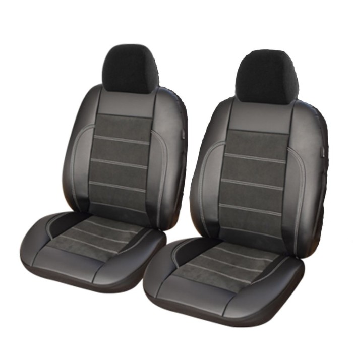 Set huse piele alcantara 2 Locuri