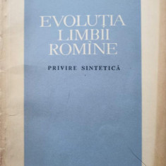 EVOLUTIA LIMBII ROMANE. PRIVIRE SINTETICA-ALEXANDRU GRAUR