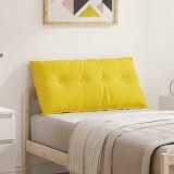 vidaXL Perna pentru spate Galben Deschis 100 x 19 x 50 cm țesătură 42014753