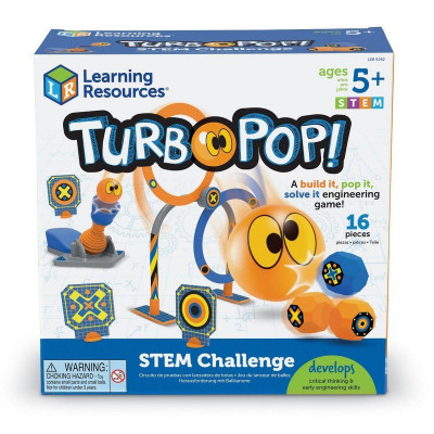 Set STEM Turbo Pop Learning Resources, 5 ani+ foto