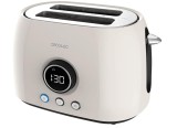 Cumpara ieftin Prajitor de paine Cecotec Digital ClassicToast 8000, 800 W, 2 fante extra largi, bej - RESIGILAT