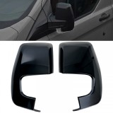 Capace oglinzi negru lucios pentru &icirc;nlocuire, potrivite pentru Ford Transit Custom 12-23 Performance AutoTuning