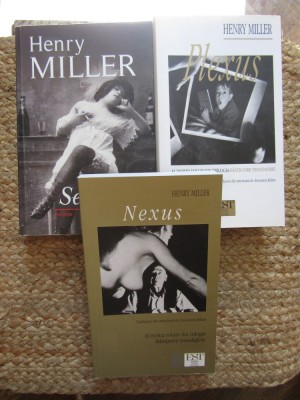 SEXUS/PLEXUS/NEXUS-HENRY MILLER (3 VOL) foto