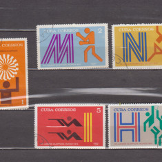 M2 TS2 6 - Timbre foarte vechi - Cuba - Jocurile Olimpice Munchen 1972