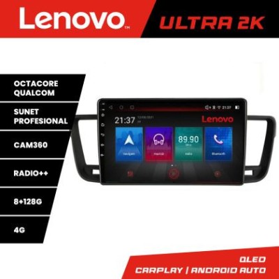 Navigatie Peugeot 508 M-5637 Octa Core Android Radio Bluetooth GPS WIFI/4G DSP 2K 8+128GB 360 Toslink CarStore Technology foto