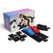 Waytoplay Spielzeug Rennstrecke + 2 Auto, Geschenkset