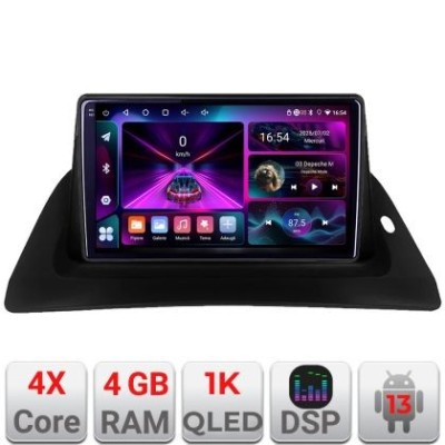 Navigatie Renault Kangoo Android radio gps internet 4+64 InCell Display 1K kit-Kangoo+EDT-E209-RK CarStore Technology foto