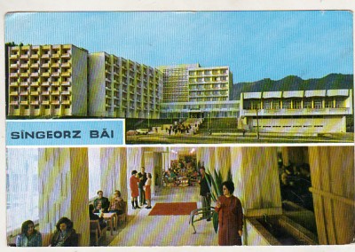 bnk cp Sangeorz Bai - Complexul sanatorial al UGSR - necirculata foto