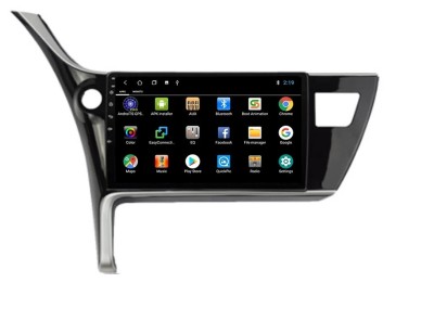 Navigatie Auto Multimedia cu GPS Toyota Corolla (2017 - 2020) 4 GB RAM + 64 GB ROM, Slot Sim 4G pentru Internet, Carplay, Android, Aplicatii, USB, Wi- foto