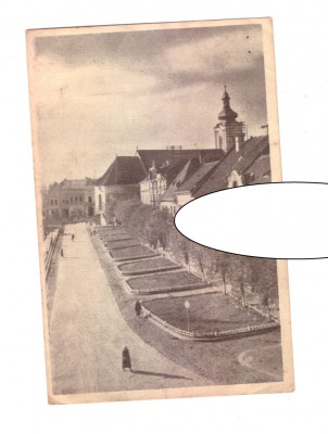 CP Targu Secuiesc - Vedere, RPR, circulata 1965, animata, stare buna foto