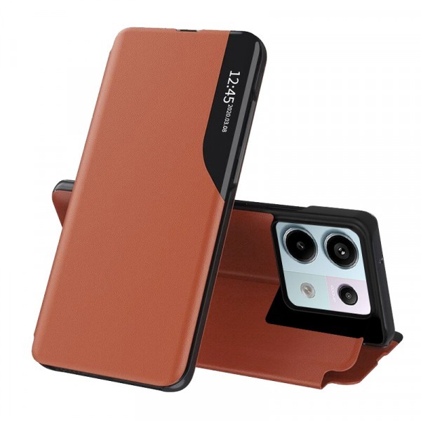 Husa pentru Xiaomi Poco X6 / Note 13 Pro 5G, Techsuit, eFold, Portocalie