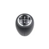 Nuca schimbator de viteze Emzone, Compatibil cu Chevrolet Cruze/Aveo/Kalos, 5 trepte, Piele/ABS, Negru