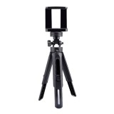 Cumpara ieftin Trepied suport pentru telefon, Verk Group, plastic, reglabil, negru, 6.5x6-8.5x10-15 cm