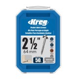 Set holtsuruburi pentru gauri in lemn Kreg SML-C250-50, O8x64 mm, 50 bucati