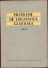 HST C1607 Probleme de lingvistică generală IV/1962