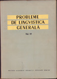 HST C1607 Probleme de lingvistică generală IV/1962