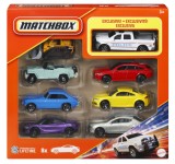 MATCHBOX SET 8 MASINUTE METALICE EXCLUSIV CAMIONETA POLITIEI SCARA 1 LA 64 SuperHeroes ToysZone