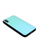 Cumpara ieftin Husa iPhone X iPhone XS Silicon+Sticla Mint