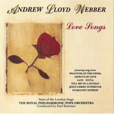 CD Andrew Lloyd Webber ‎– Love Songs , original, holograma