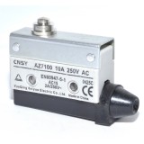 Intrerupator Limitator de Cursa AZ 7100, 250V 10A, Actionare Apasare, Buton Metalic, Plastic ABS Ignifug
