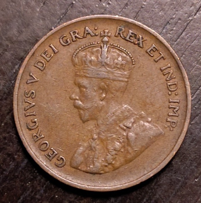 Moneda Canada - 1 Cent 1936