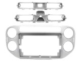 Cadru radio argintie 9" pentru VW Tiguan (2011-2016) - ACV