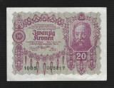 AUSTRIA 20 COROANE / KRONEN 1922 [4] P - 76