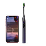 Periuta de dinti electrica inteligenta Oclean X Pro Smart Electric Toothbrush, Aurora Purple