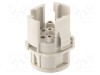 Conector circular tată HARTING Han&reg; F B 9 pini inserturi contact