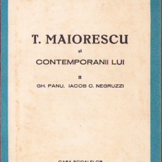 HST C1649 T Maiorescu și contemporanii lui 1944 vol II Lovinescu