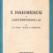 HST C1649 T Maiorescu și contemporanii lui 1944 vol II Lovinescu