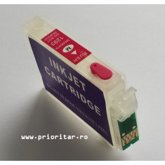 Cartuse autoresetabile EPSON T1293 reincarcabile refilabile Magenta ( Cartus