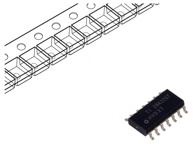 Interfață Receptor Declanșator Full Duplex RS485 SOIC14
