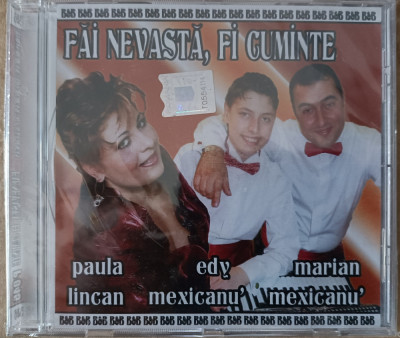 Paula Lincan , Edy și Marian Mexicanu , CD cu muzică lăutărească foto