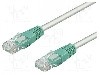 Patch cord Cat 5e, U/UTP, cross-over, 5m, Goobay - 68868 foto