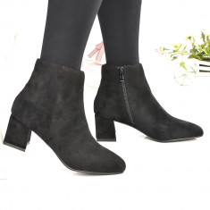 Botine De Dama X21-727 Negre