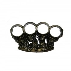 Rozeta de autoaparare DEPOX&reg;, model Skull Crushing, 0.5 cm, aramiu