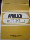 ANALIZA MATEMATICA DE A. HALANAY , V. OLARIU , S. TURBATU