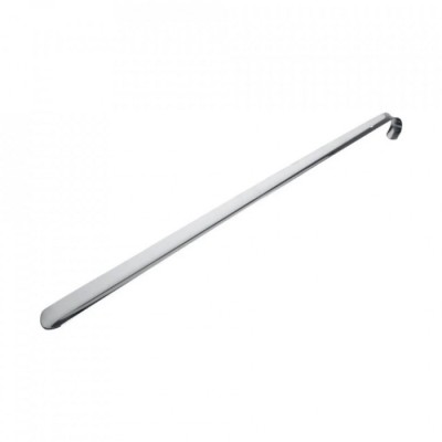 Incaltator pentru orice tip de pantofi adidasi sau incaltaminte, cu agatatoare, metal, 60 cm, gri foto
