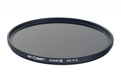 K&amp;amp;F Concept ND 3.0 (ND1000) NANO-X 62mm Filtru ND1000 cu tratament hidrofob KF01.1004 foto