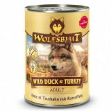 Conservă Wolfsblut Wild Duck &amp;amp; Turkey 395 g